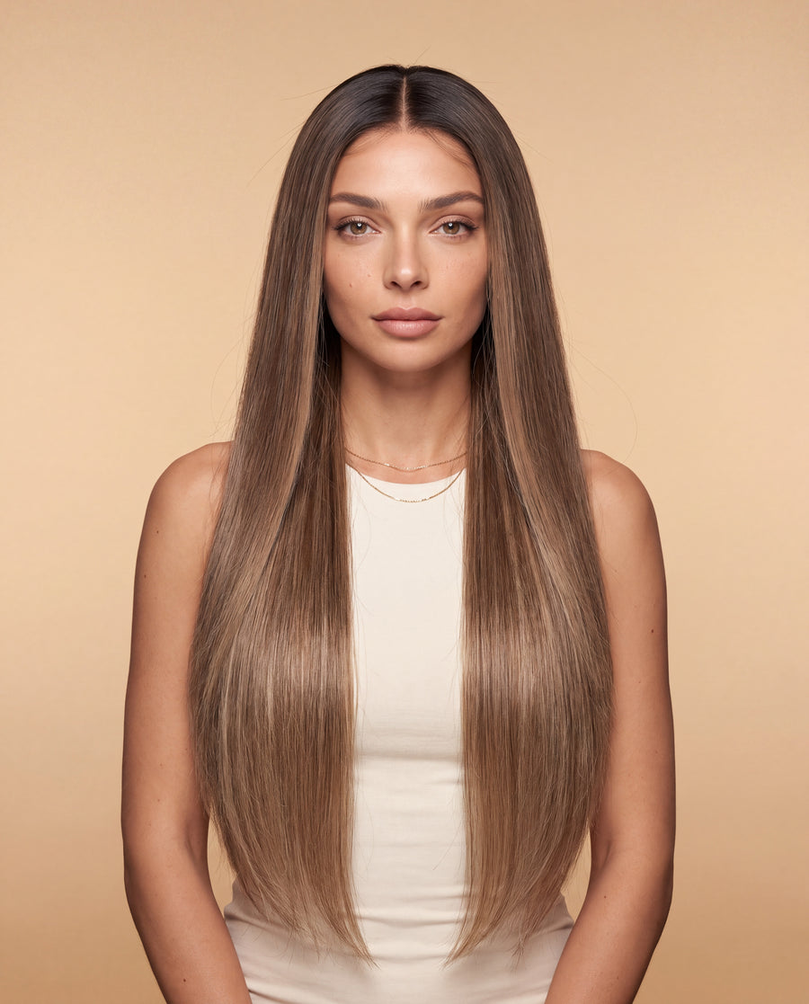Celine – Bronde Balayage Straight Wig