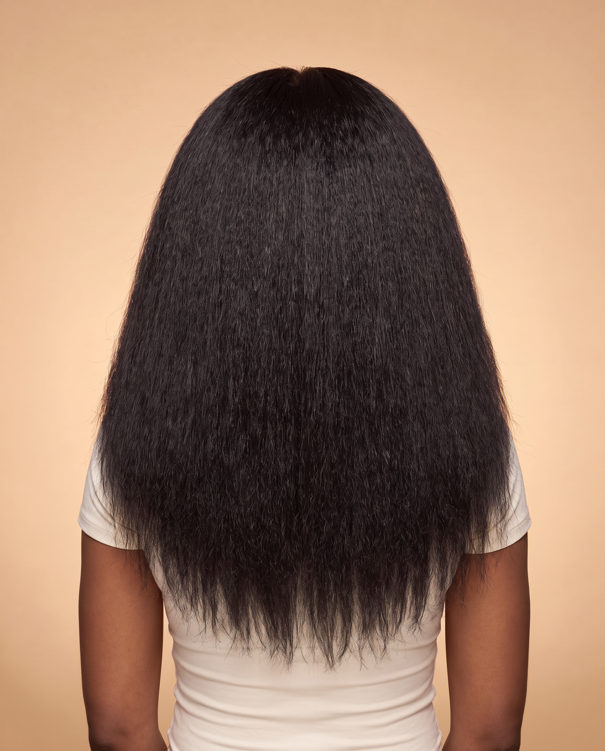 Imani wig, back view