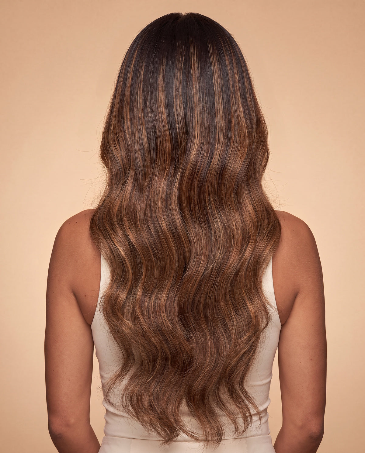 Valentina wig, back view